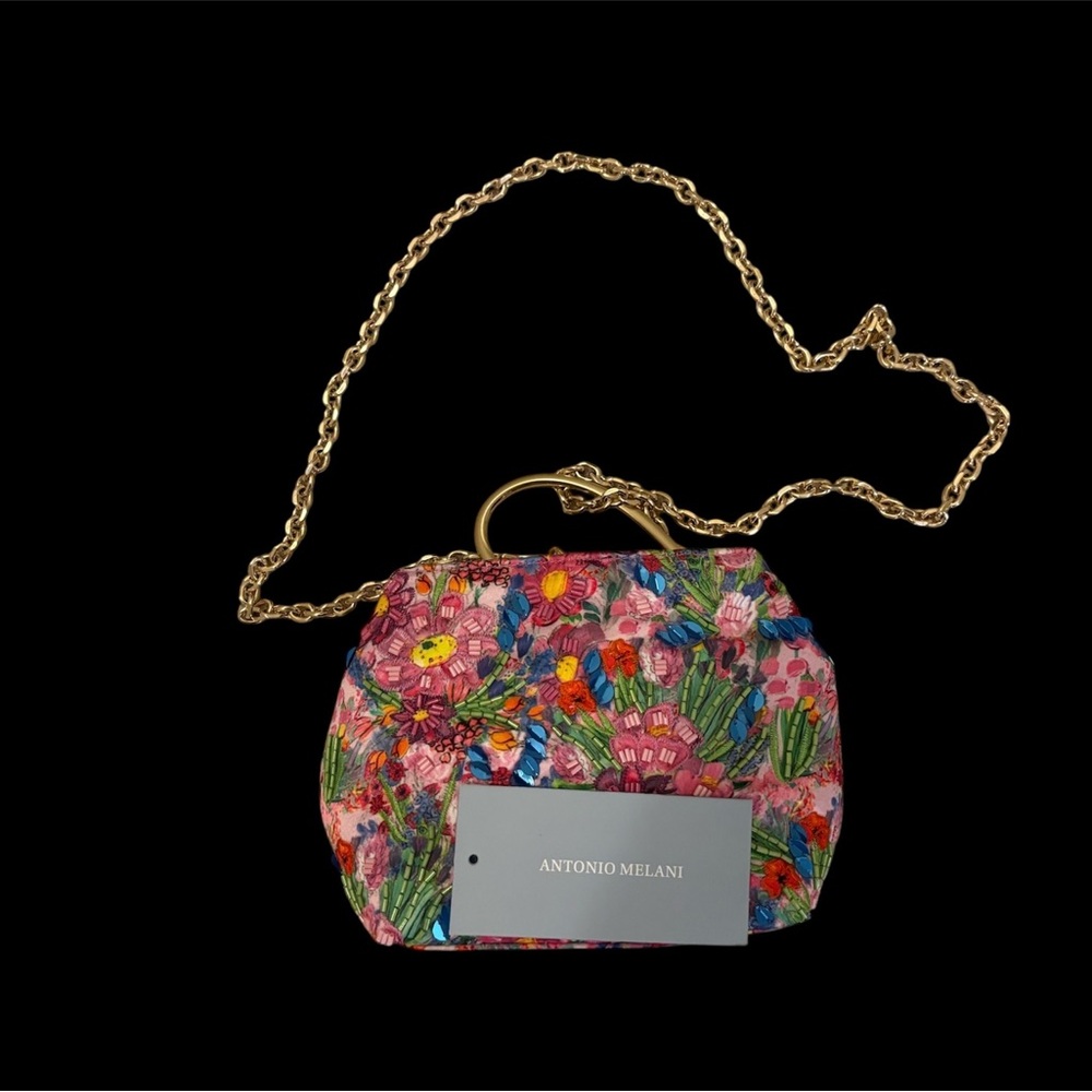 ANTONIO MELANI Vibrant Floral Clutch